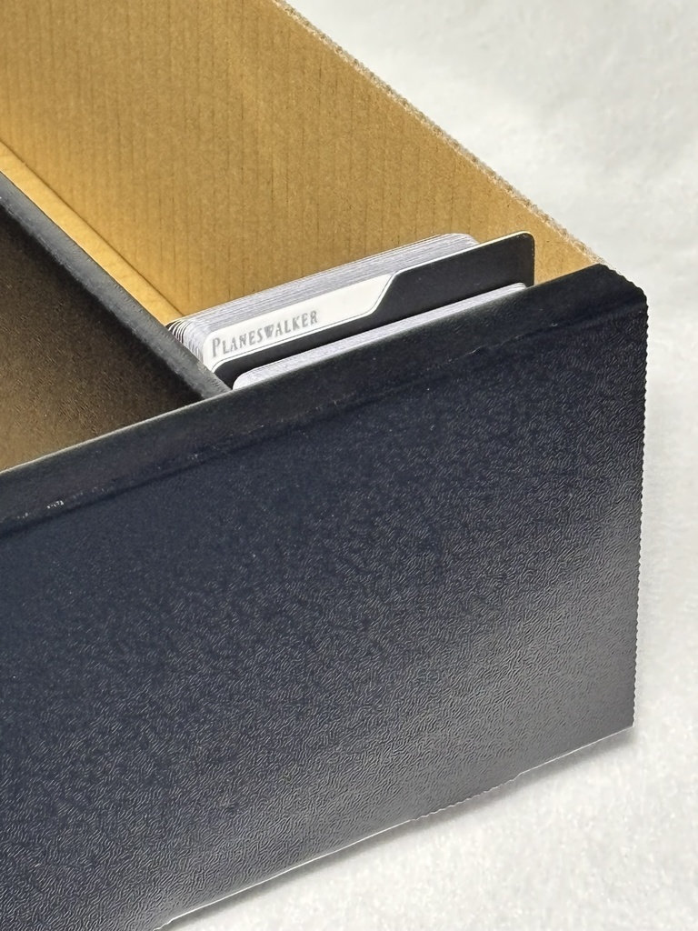 TCG縦向きセパレーター/5色セット(白、黒、赤、緑、青)