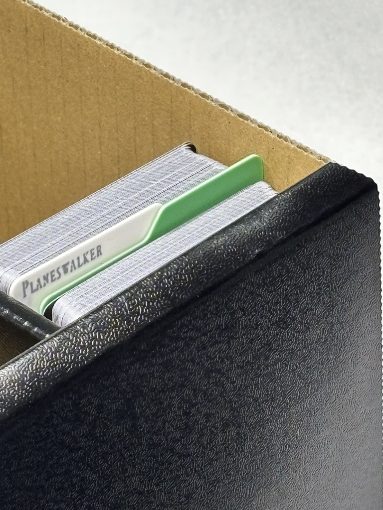 TCG縦横マルチセパレーター/5色セット(白、黒、赤、緑、青)