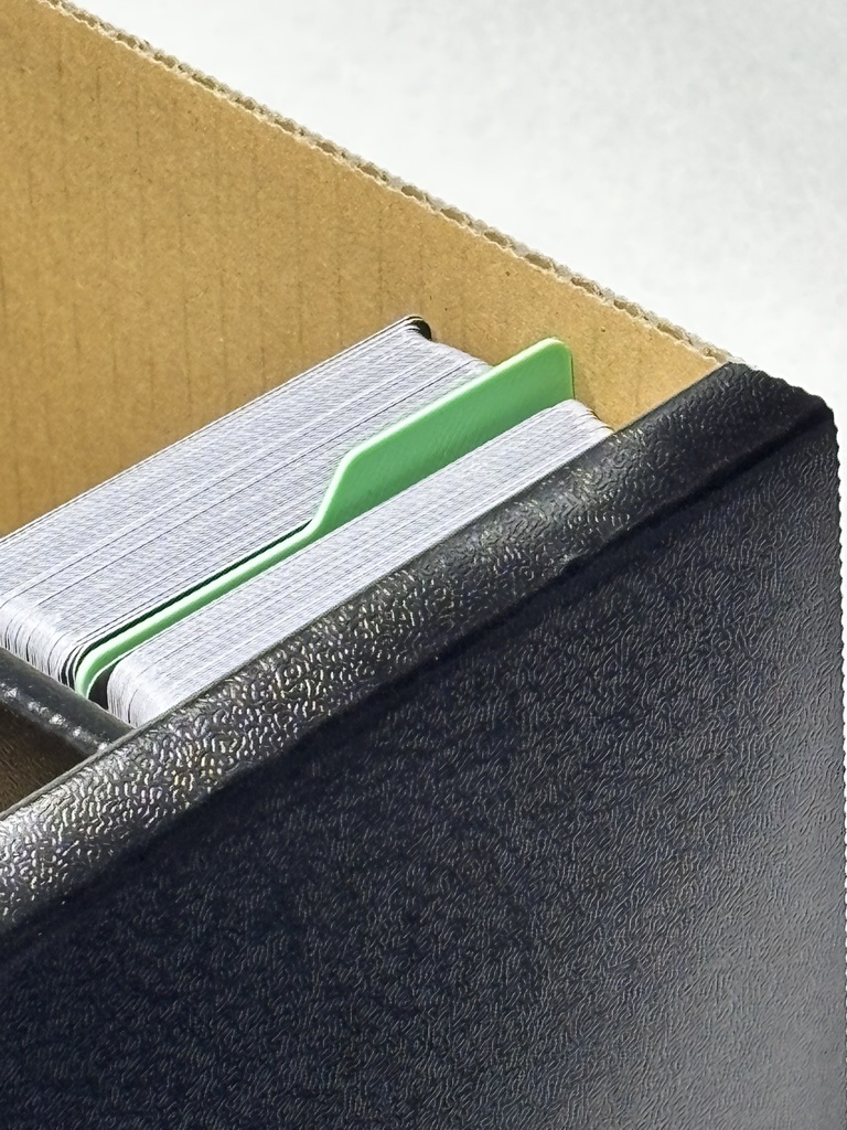 TCG縦横マルチセパレーター/5色セット(白、黒、赤、緑、青)