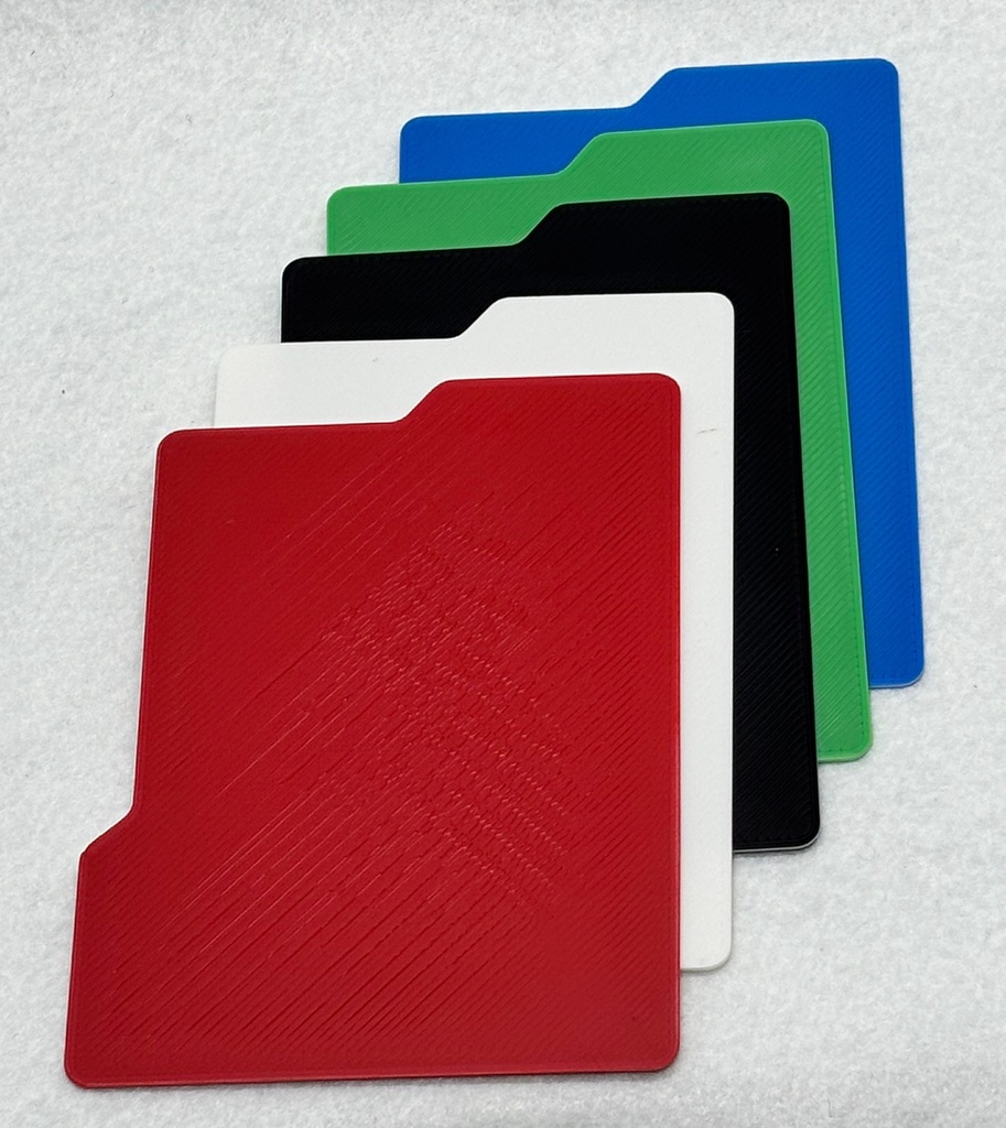 TCG縦横マルチセパレーター/5色セット(白、黒、赤、緑、青)