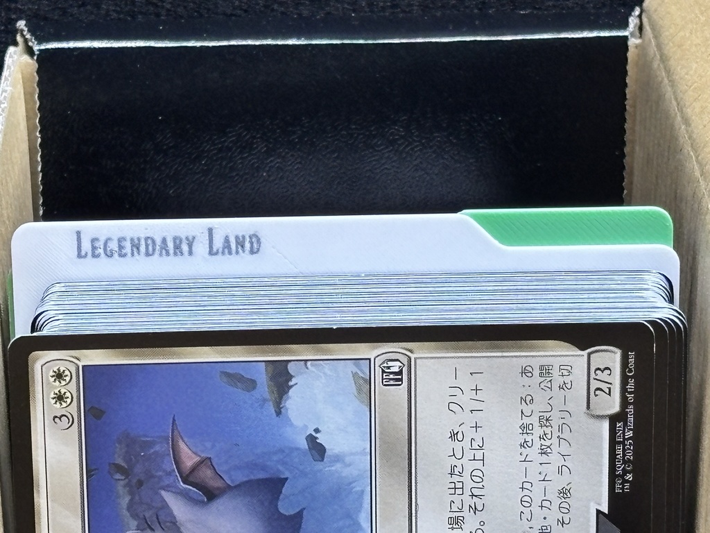 Magic The Gathering 横向き 種別セパレーター