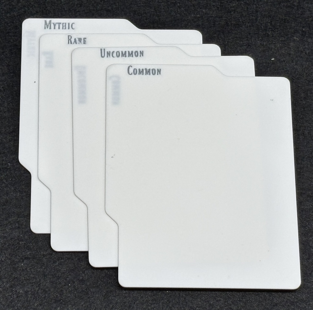 Magic The Gathering 縦横マルチ レアリティ別セパレーター