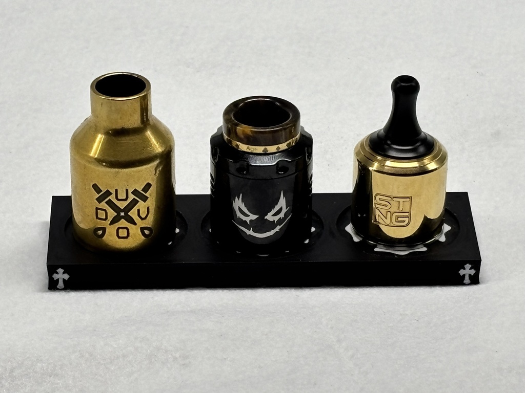 CH風ベープ(アトマイザー)3連スタンド 円形デザインタイプ/510規格対応