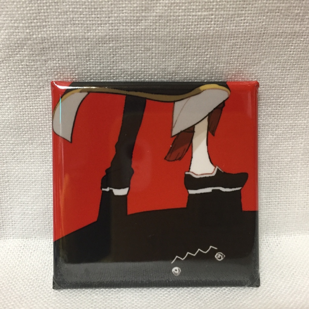 鵺と獅子王と鶴丸の缶バッチ他