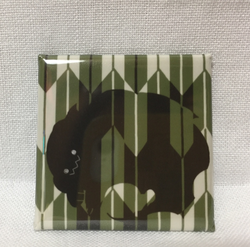 鵺と獅子王と鶴丸の缶バッチ他