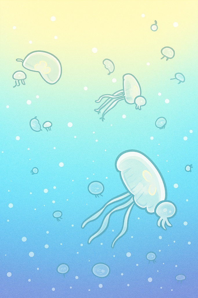 ふわふわ くらげ