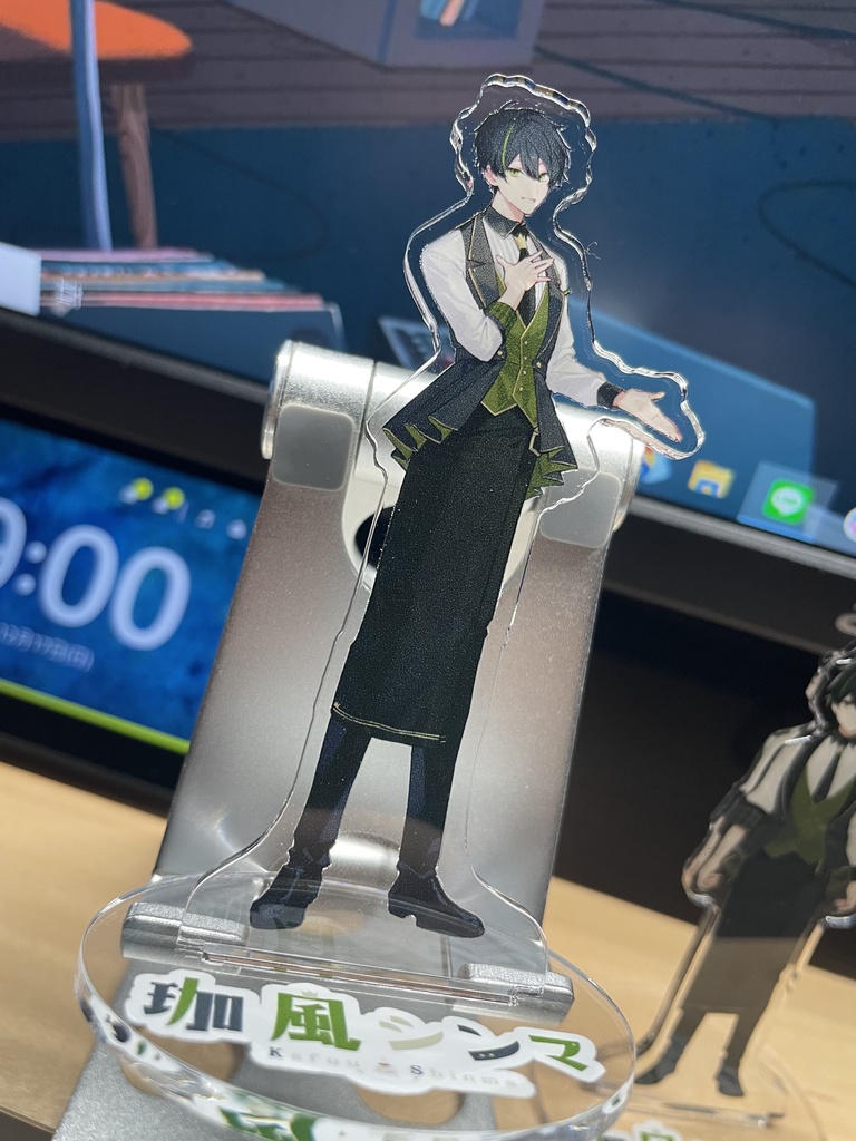 【珈風シンマ】キービジュアルアクリルフィギュア