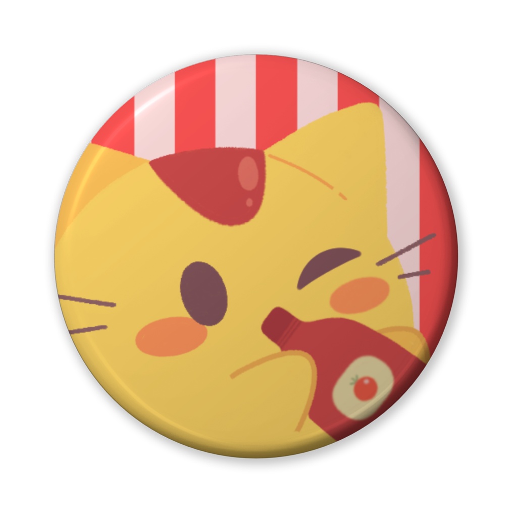 けちゃっぷっぷー缶バッジ