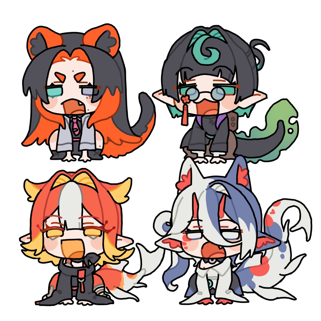 アクスタOCちゃんず！