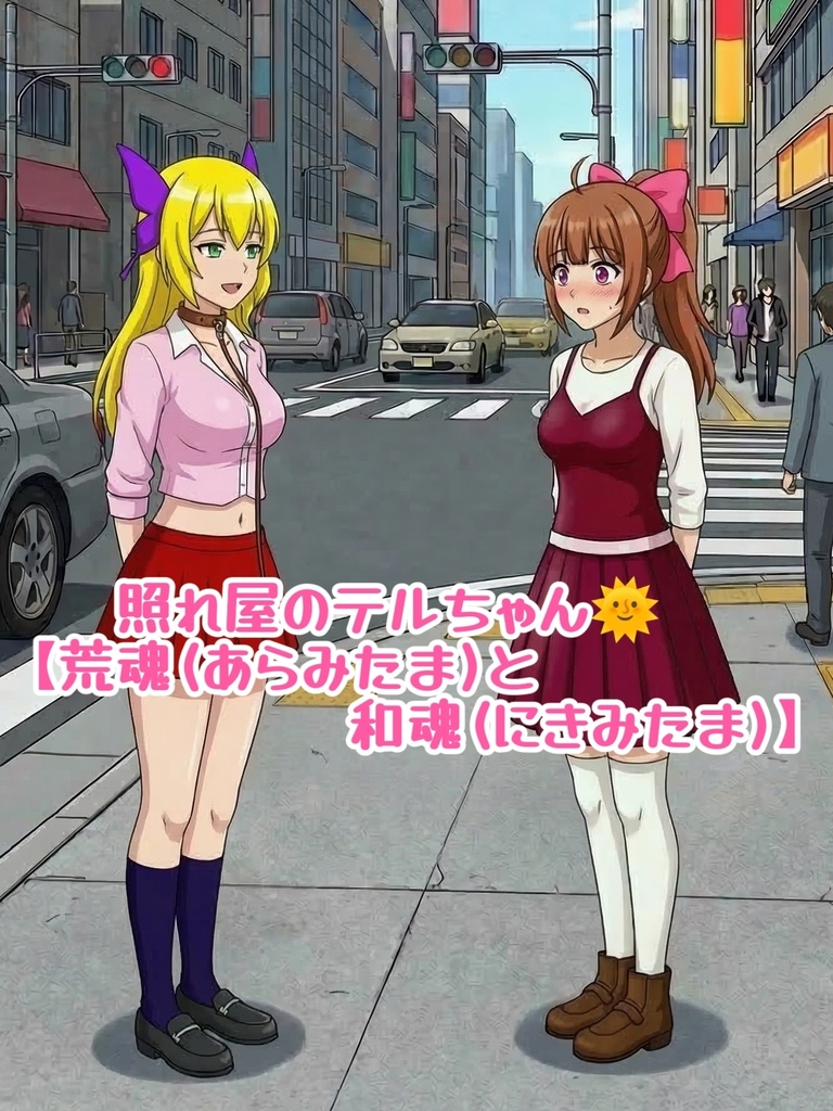 照れ屋のテルちゃん🌞 【荒魂(あらみたま)と和魂(にきみたま)】