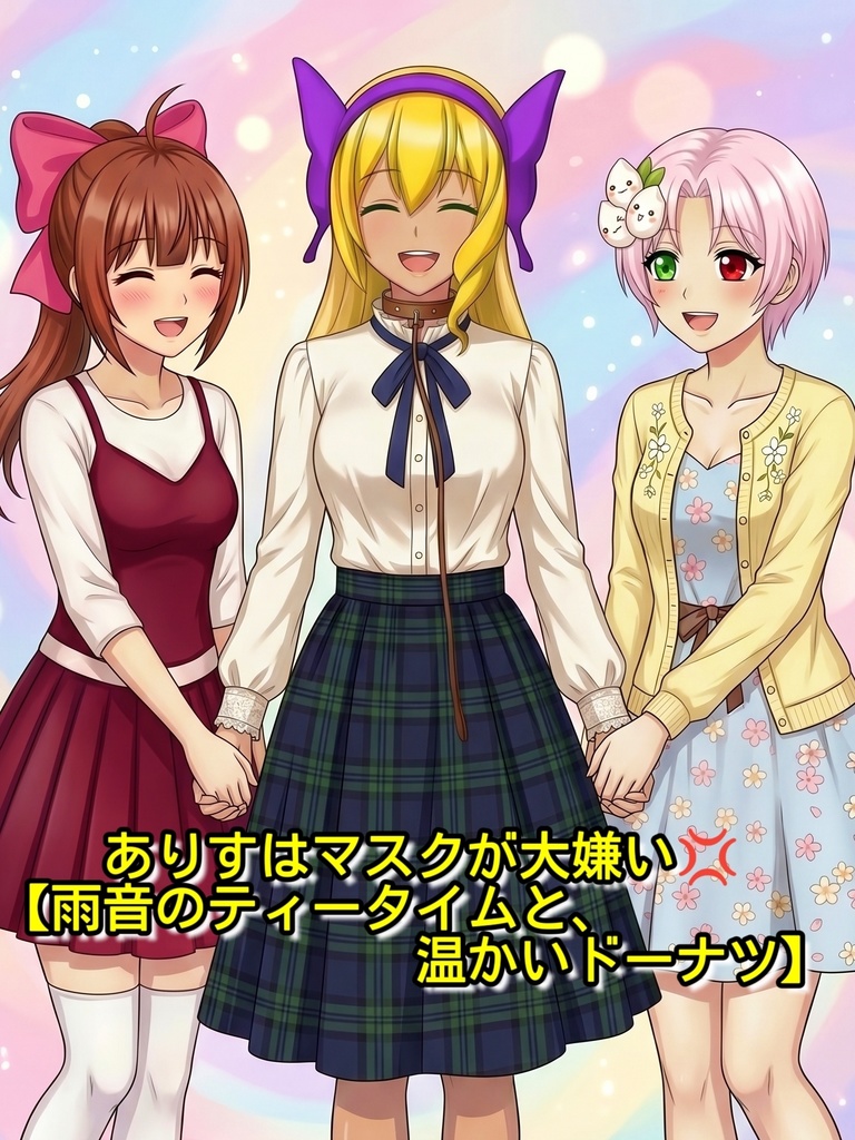 ありすはマスクが大嫌い💢【雨音のティータイムと、温かいドーナツ】