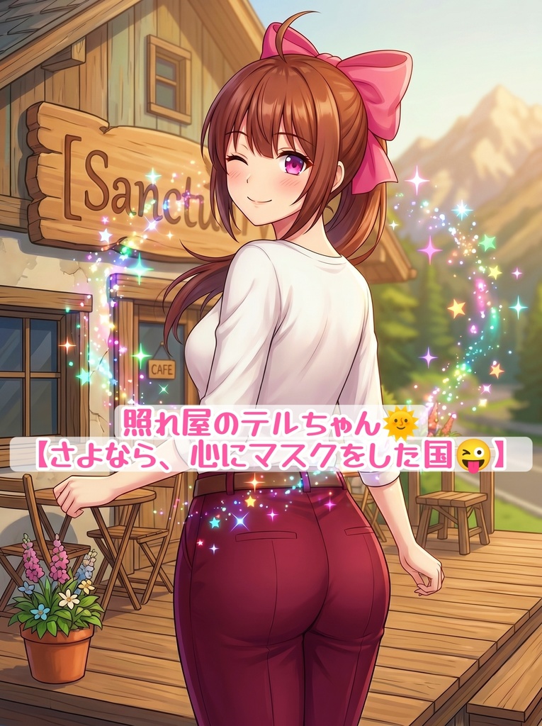 照れ屋のテルちゃん🌞 【さよなら、心にマスクをした国😜】