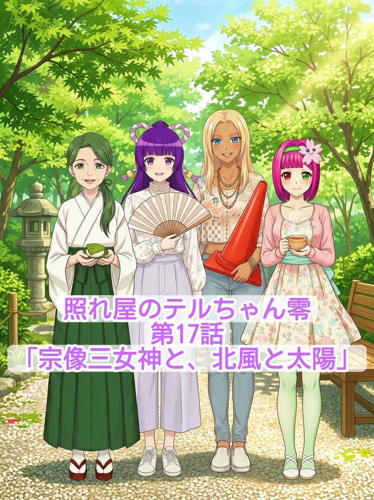 照れ屋のテルちゃん零 第17話 【宗像三女神と、北風と太陽】