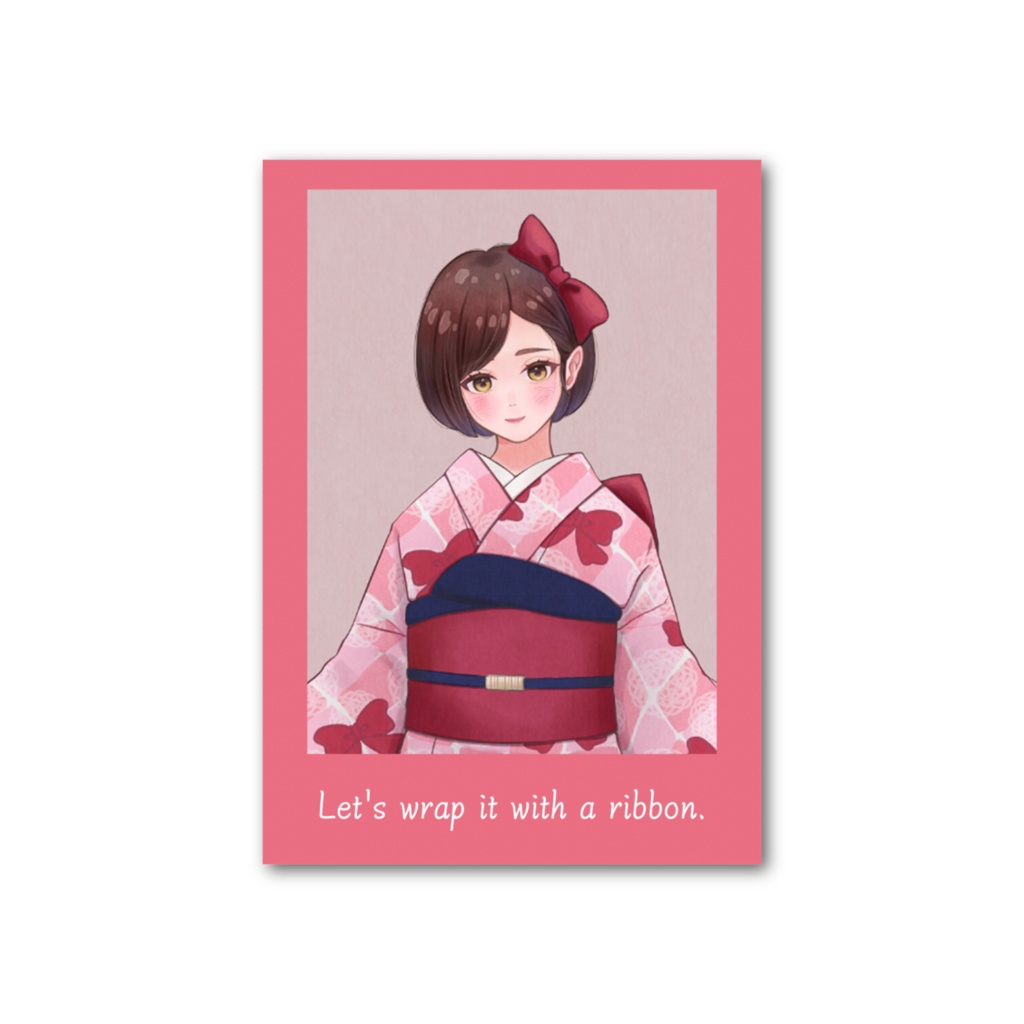 「ribbon」フォト風カード