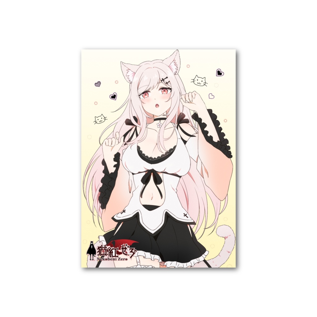 【フォト風カード】4周年記念【健全Ver./両面あります♡】