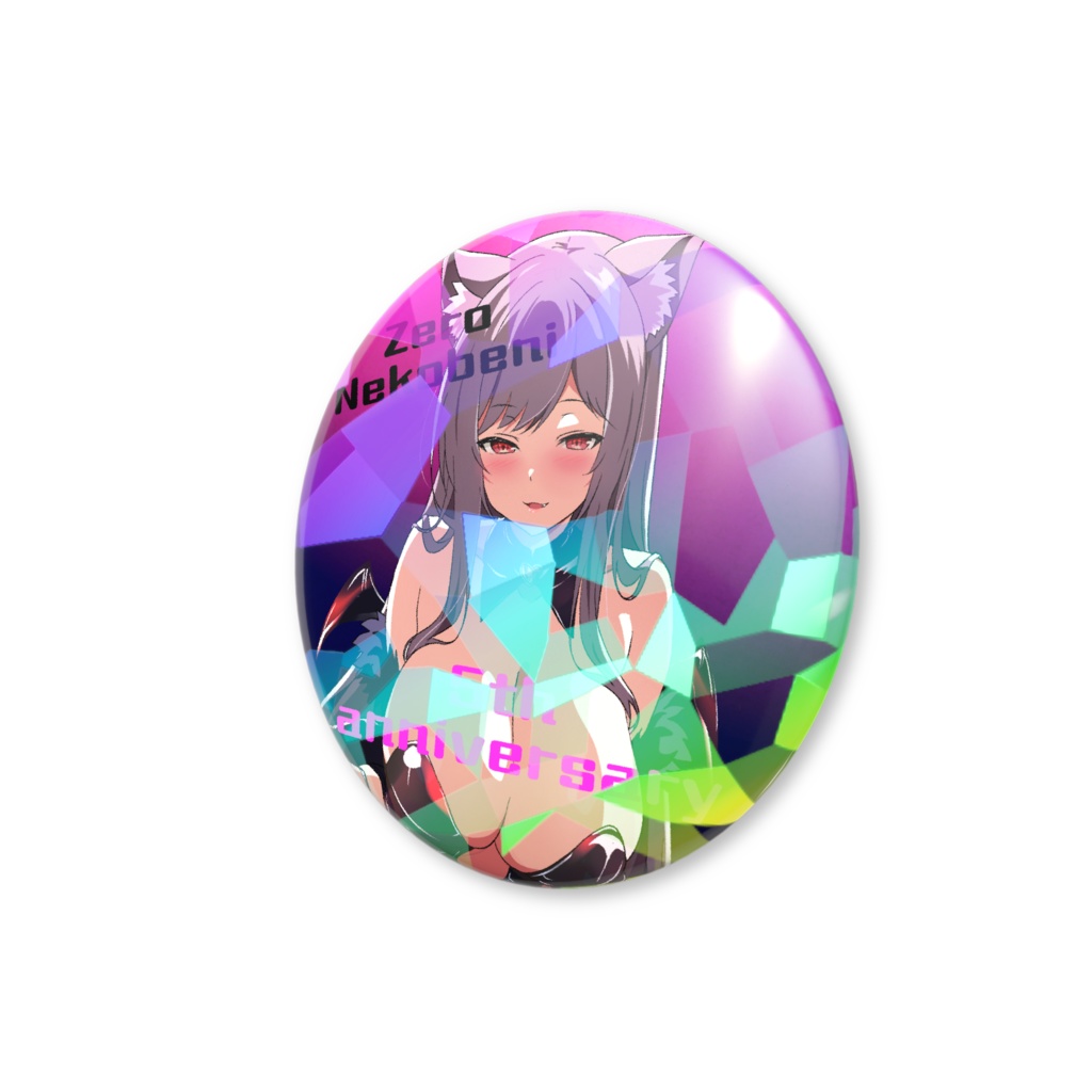 【缶バッジ】5周年記念