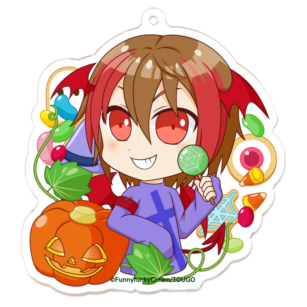 Sweets halloween　アクリルキーホルダー