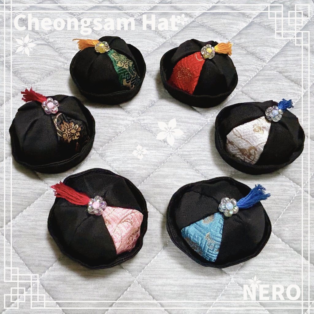 10cmぬい用 チャイナ帽