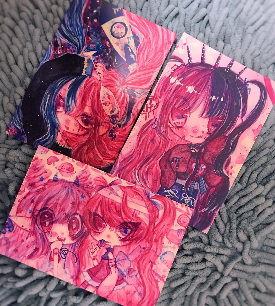 桃色ドリーマー ポスカセット♡♡