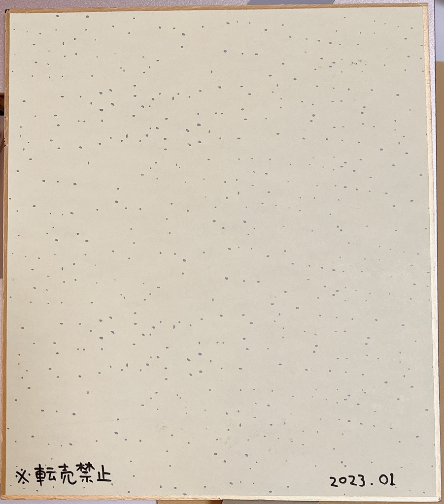 【中色紙原画】兄弟写真🌟