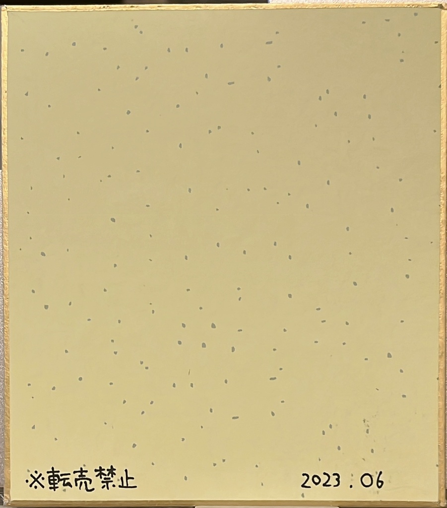 【ミニ色紙原画】🍋とJK🌟