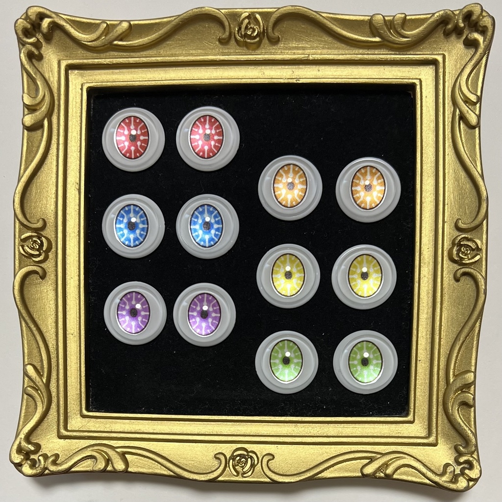 22mm相当 カボションアイ(サイバー)