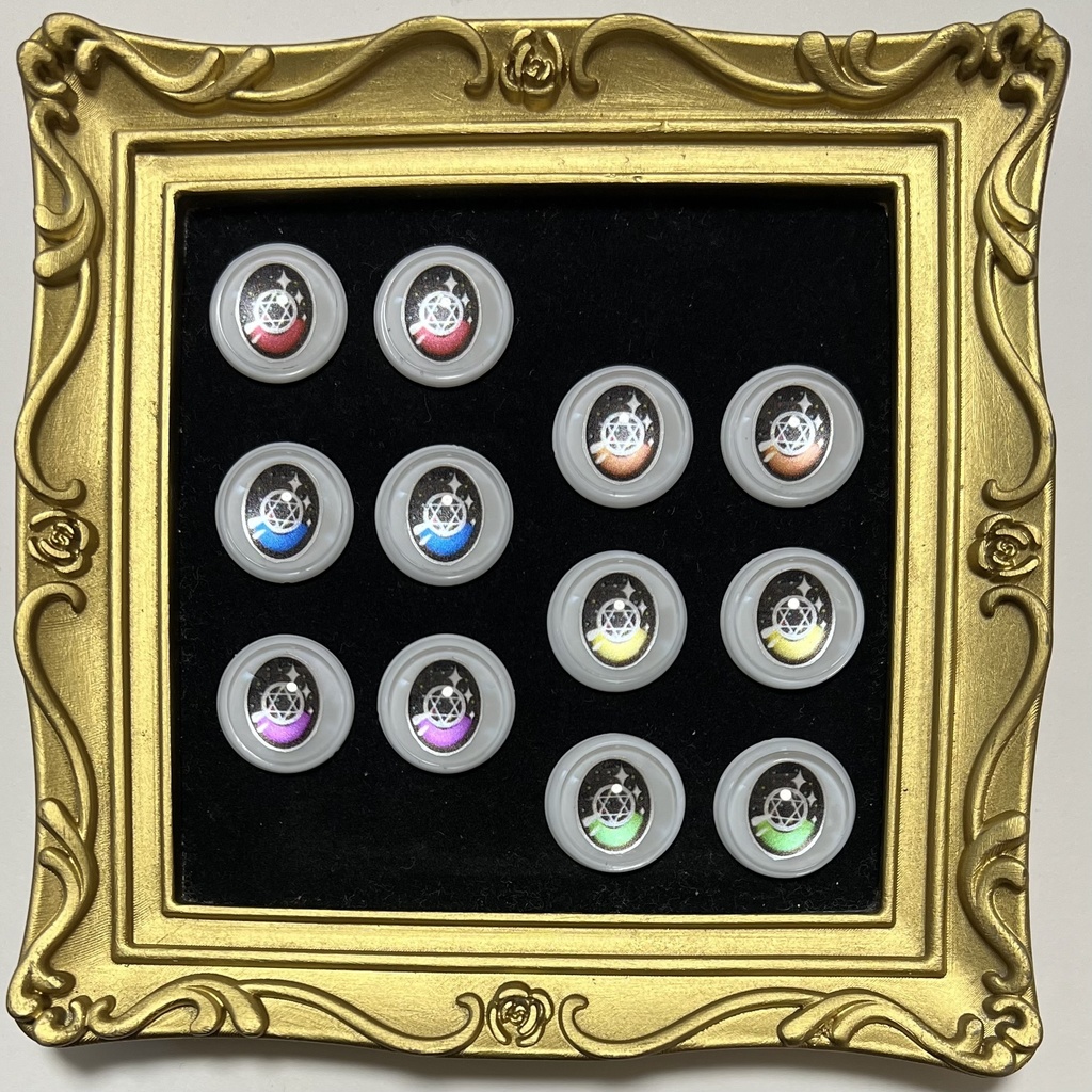 22mm相当 カボションアイ(魔法陣)