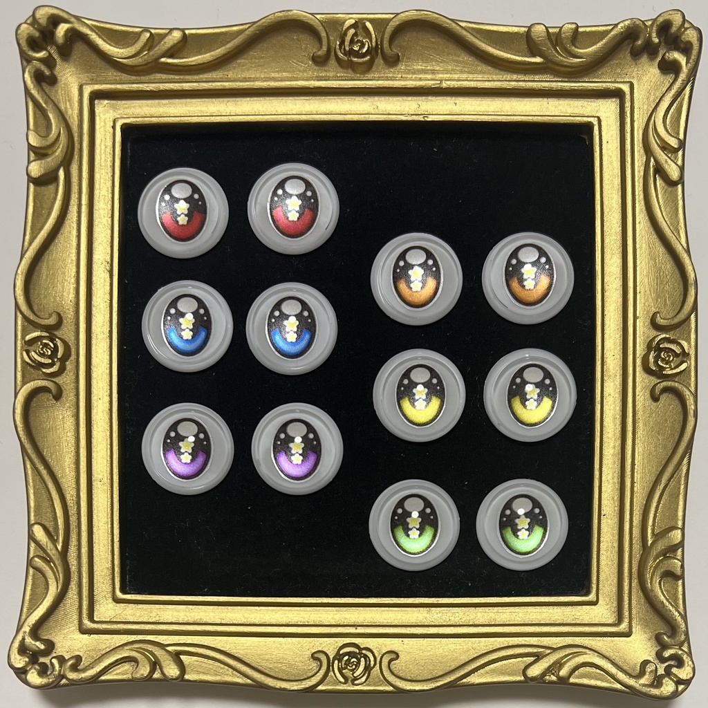 22mm相当 カボションアイ(ポップスター)