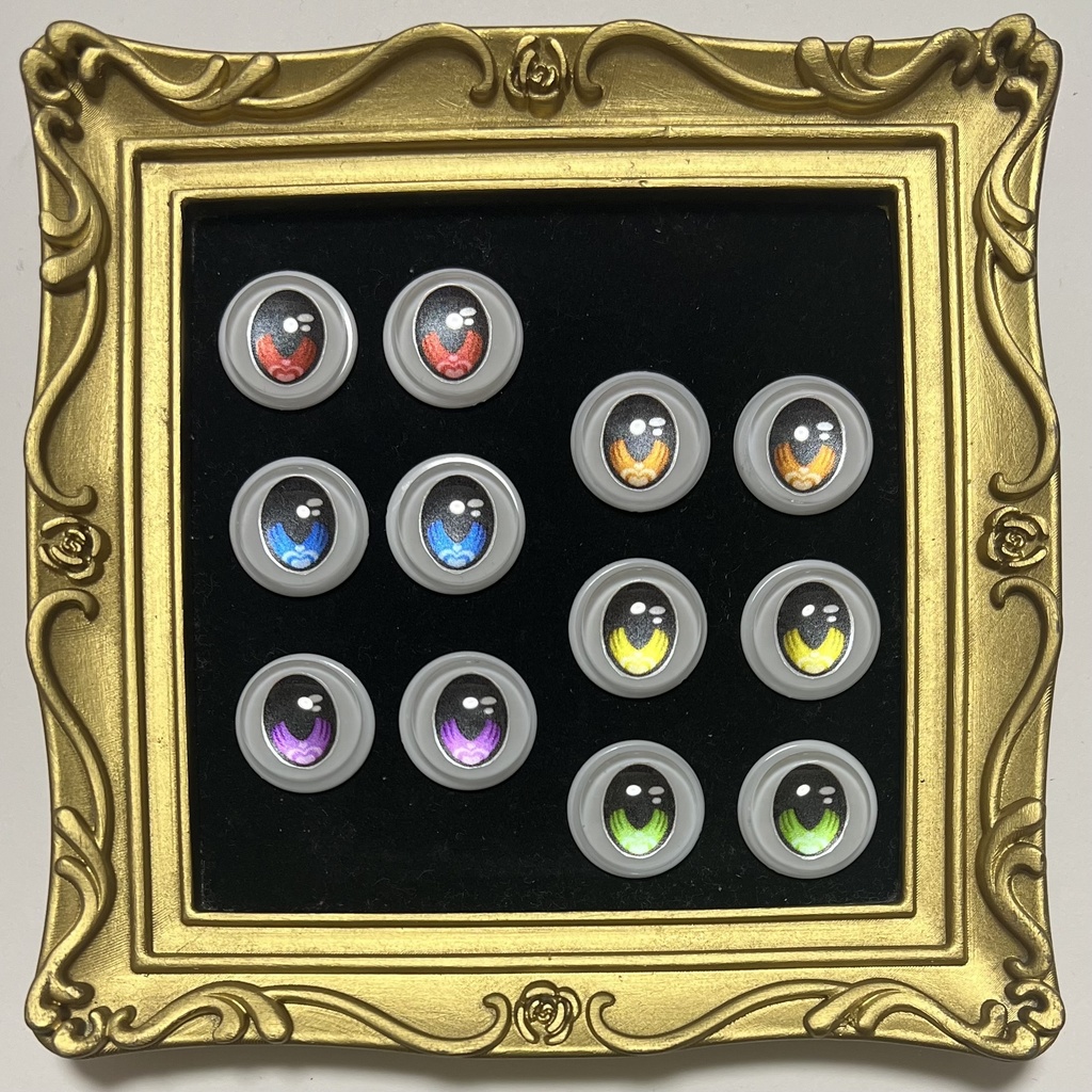 22mm相当 カボションアイ(隠れハート)