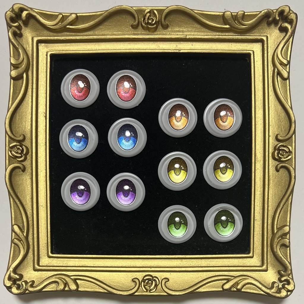 22mm相当 カボションアイ(ハッキリ)