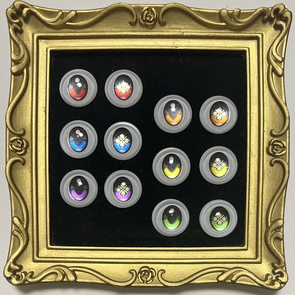 22mm相当 カボションアイ(厨二)