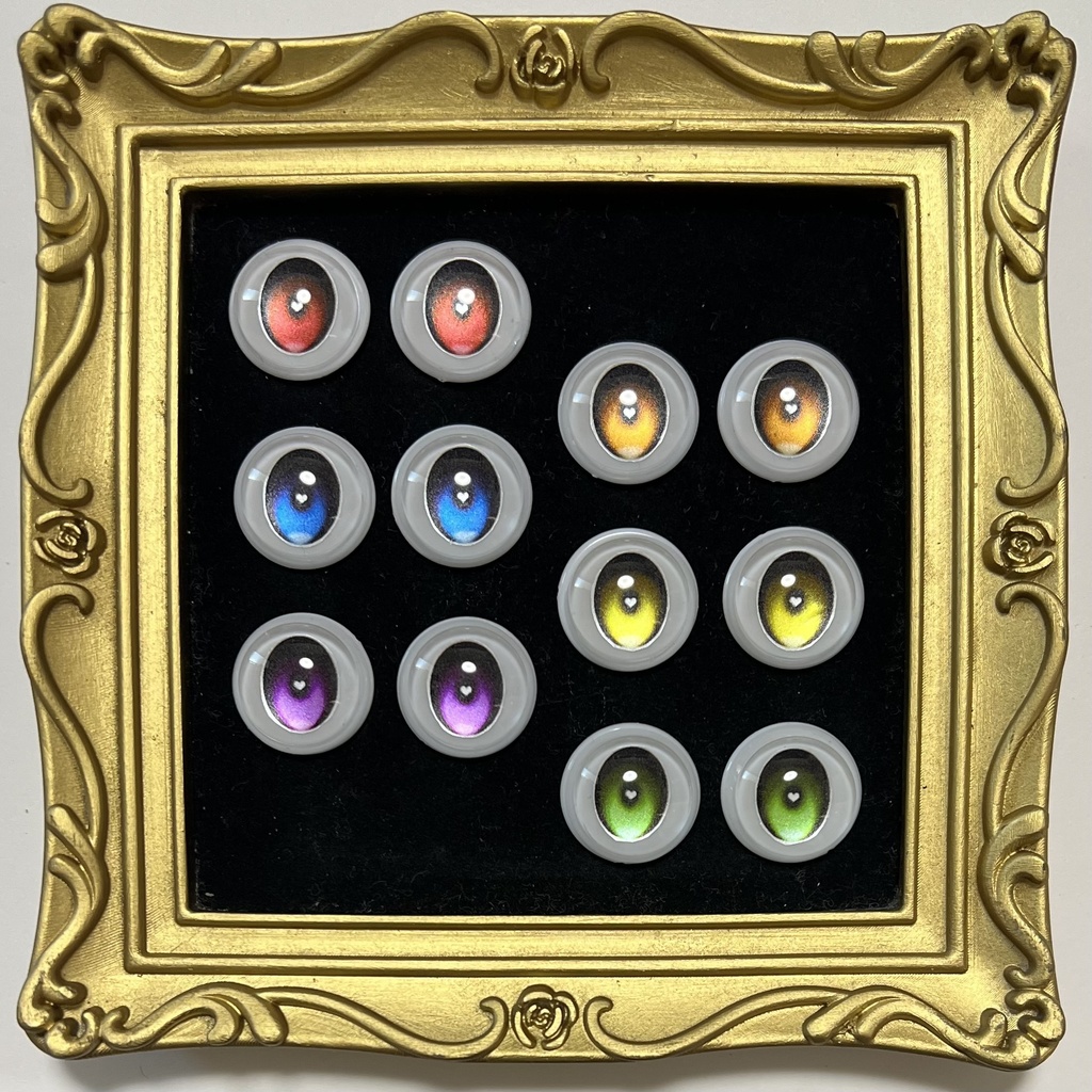 22mm相当 カボションアイ(ヤンデレ)