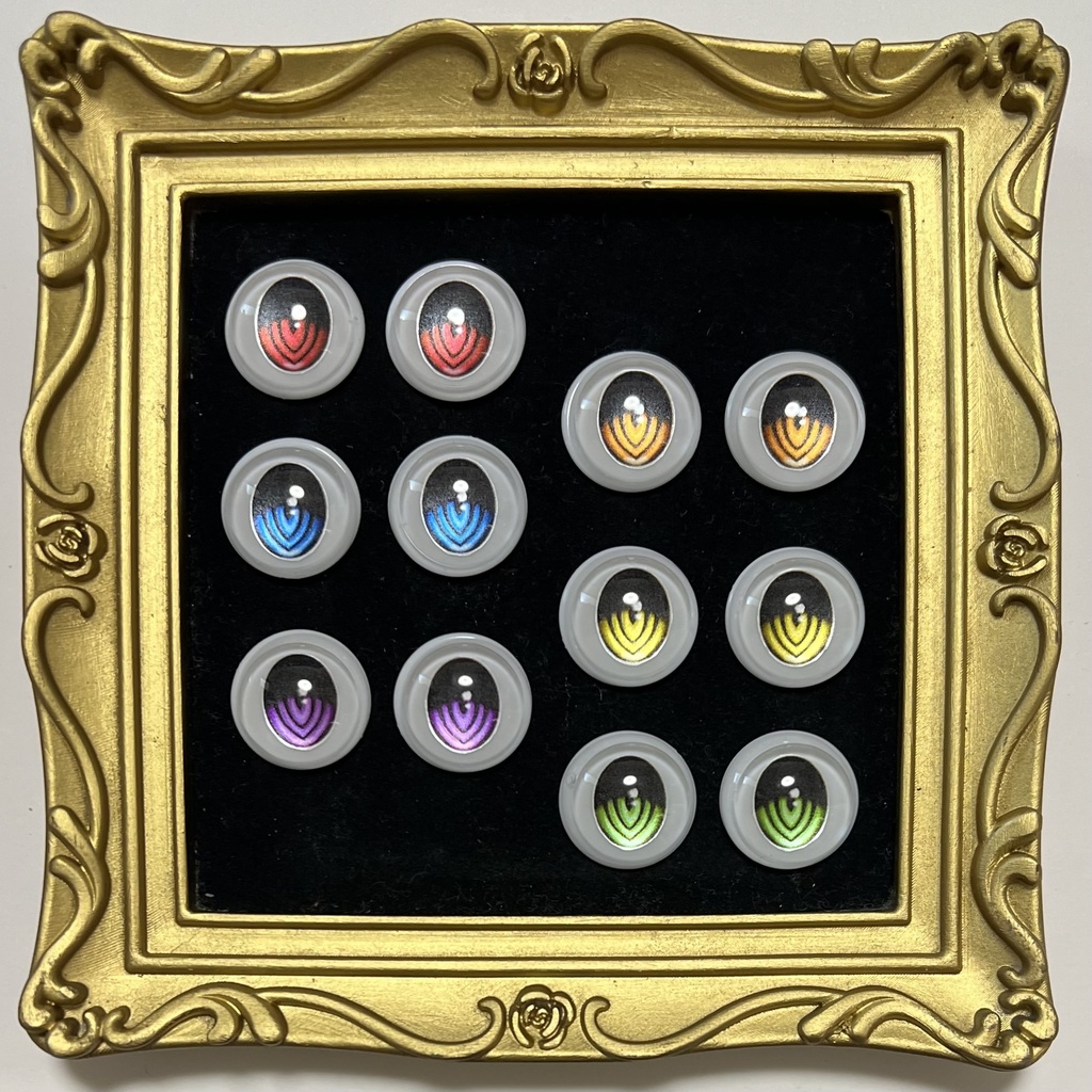 22mm相当 カボションアイ(アーモンド)