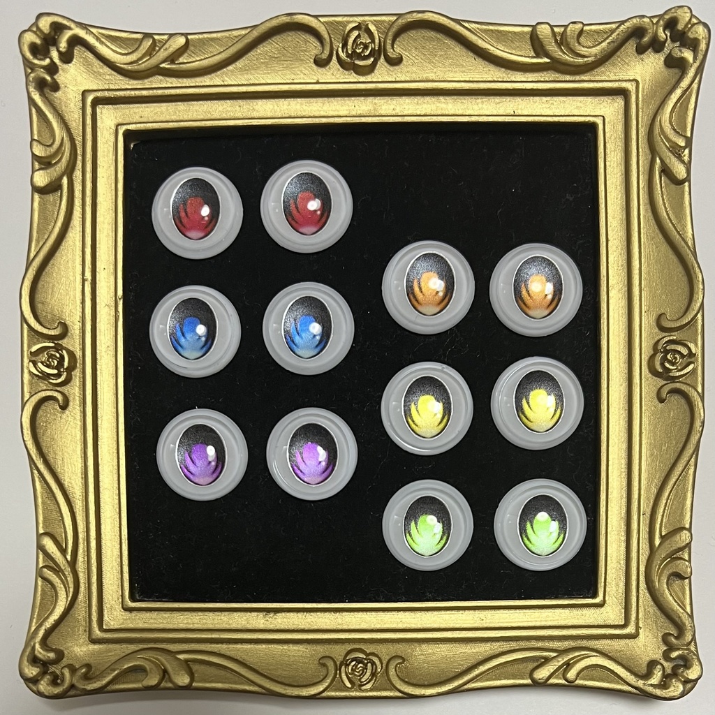 22mm相当 カボションアイ(うつろ)