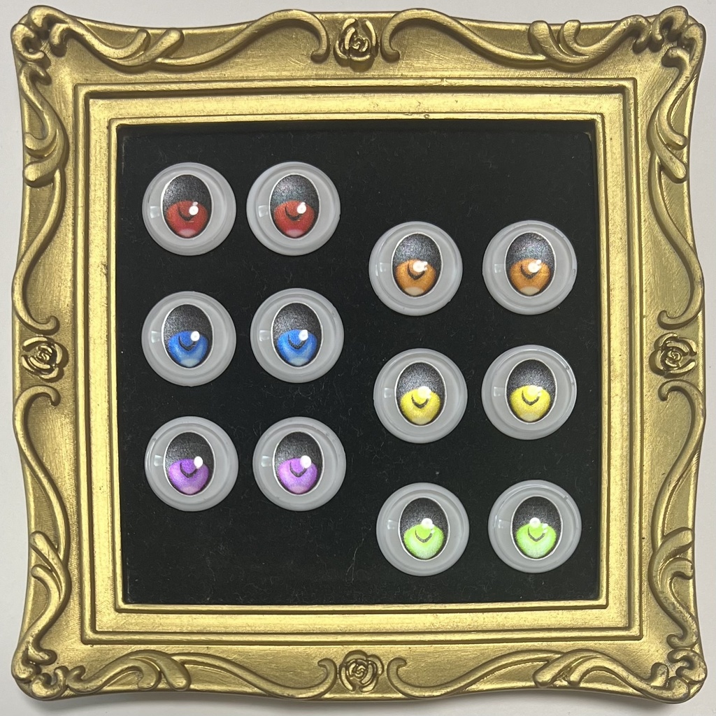 22mm相当 カボションアイ(勝ち気)