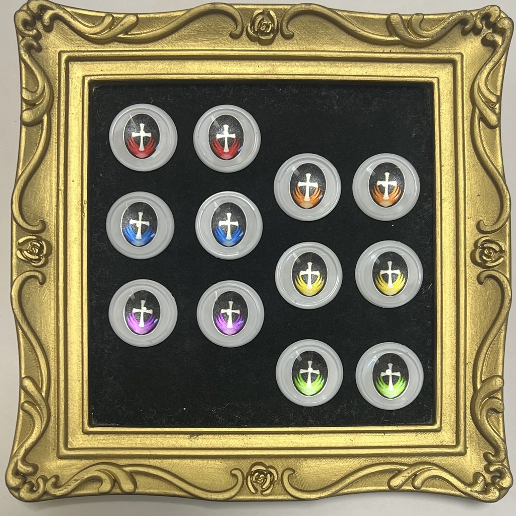 22mm相当 カボションアイ(セイント)