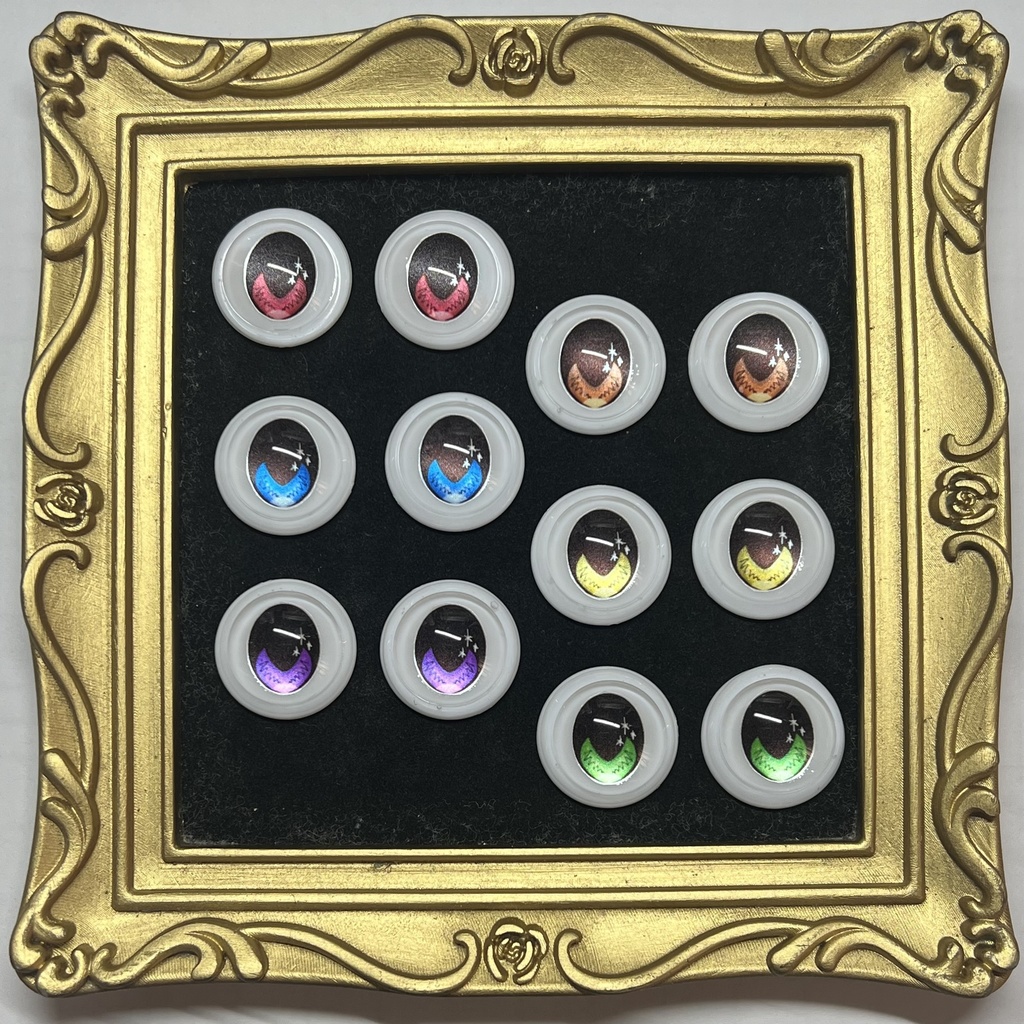 22mm相当 カボションアイ(アスタリスク