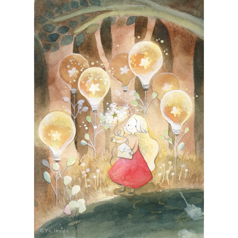 【ポストカード】わたしの光１