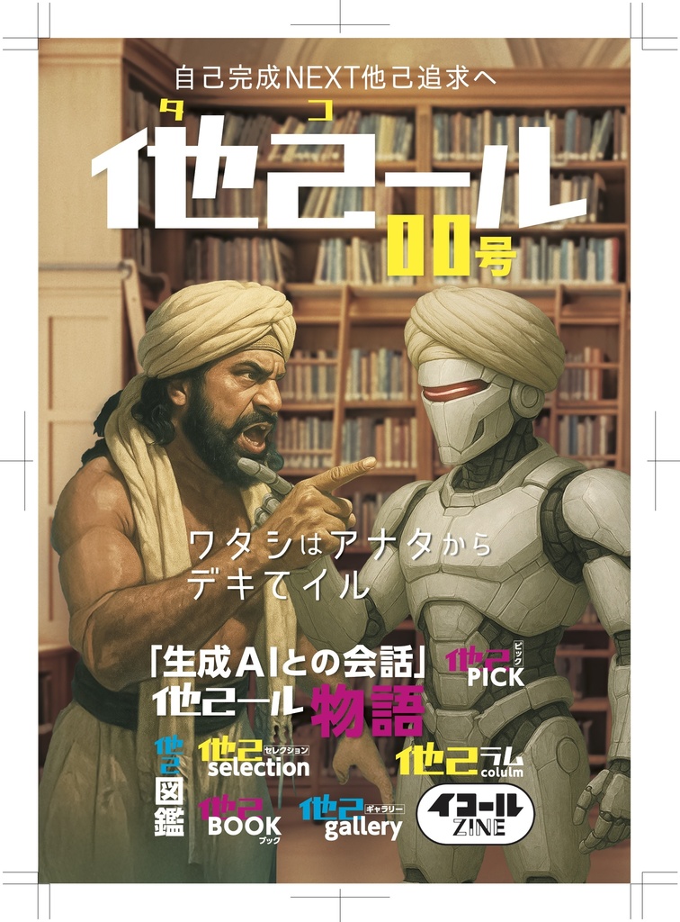 他己ール　（たこーる）　ZINE 　　0号