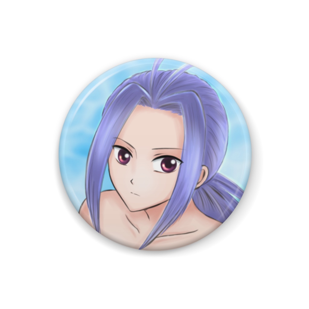 死々若丸 缶バッジ 32mm