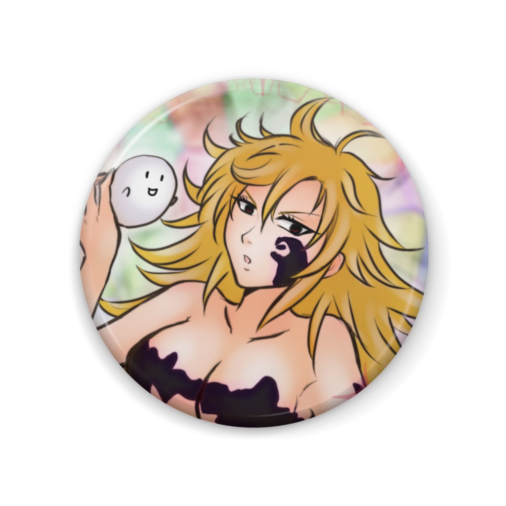デリエリ缶バッジ57mm
