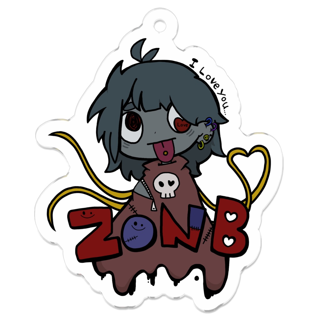 一緒にお出かけアクリルキーホルダー