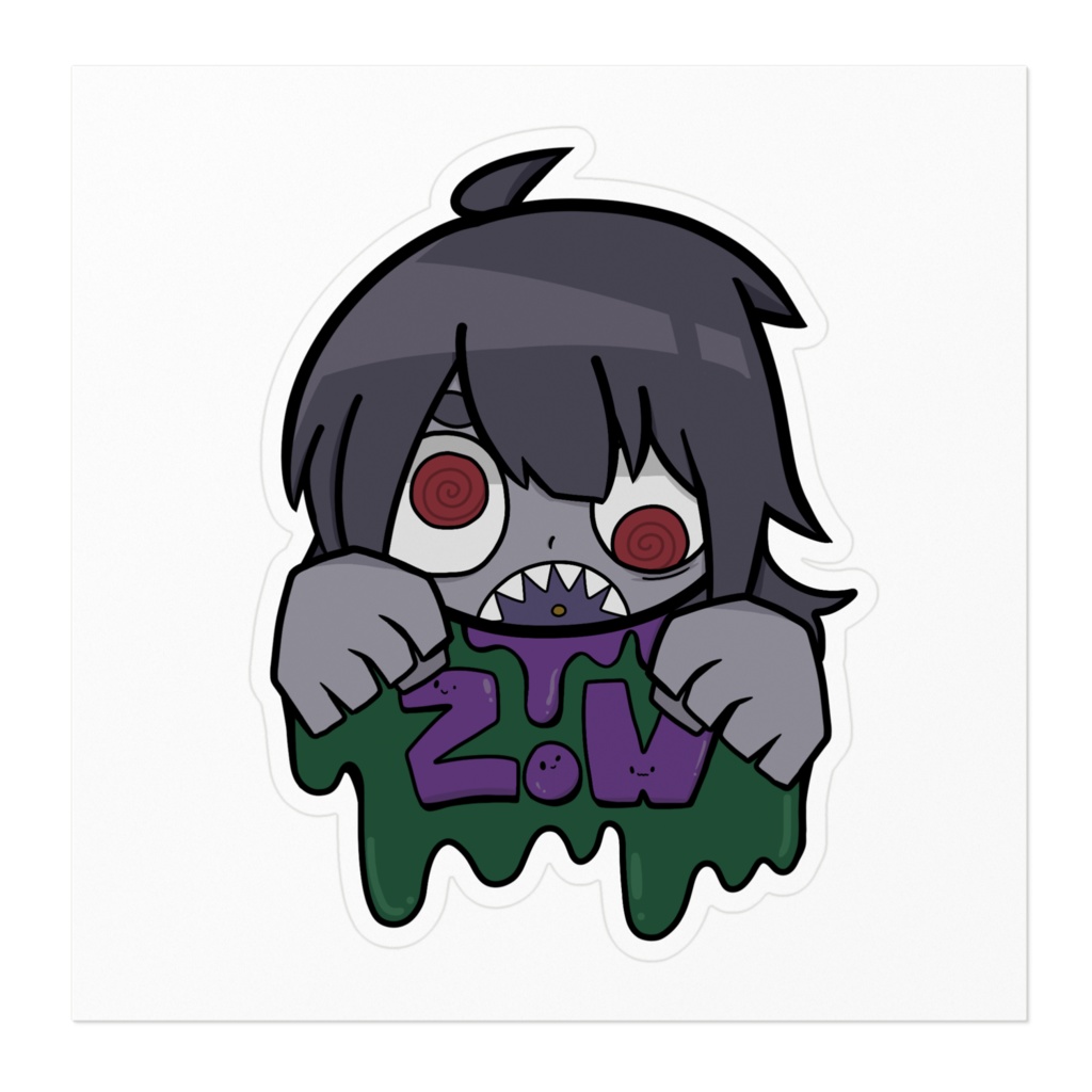 ドロドロゾンB子ステッカー