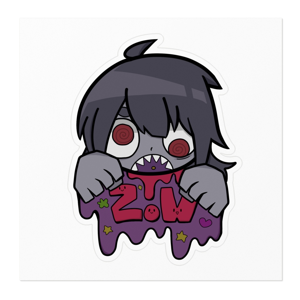 ゆめかわ!ドロドロゾンB子ステッカー