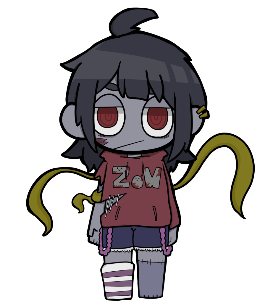 ゾンB子のかわいいTシャツ