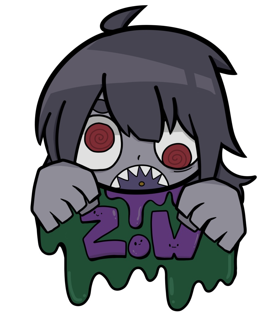 ゾンB子のドロドロTシャツ