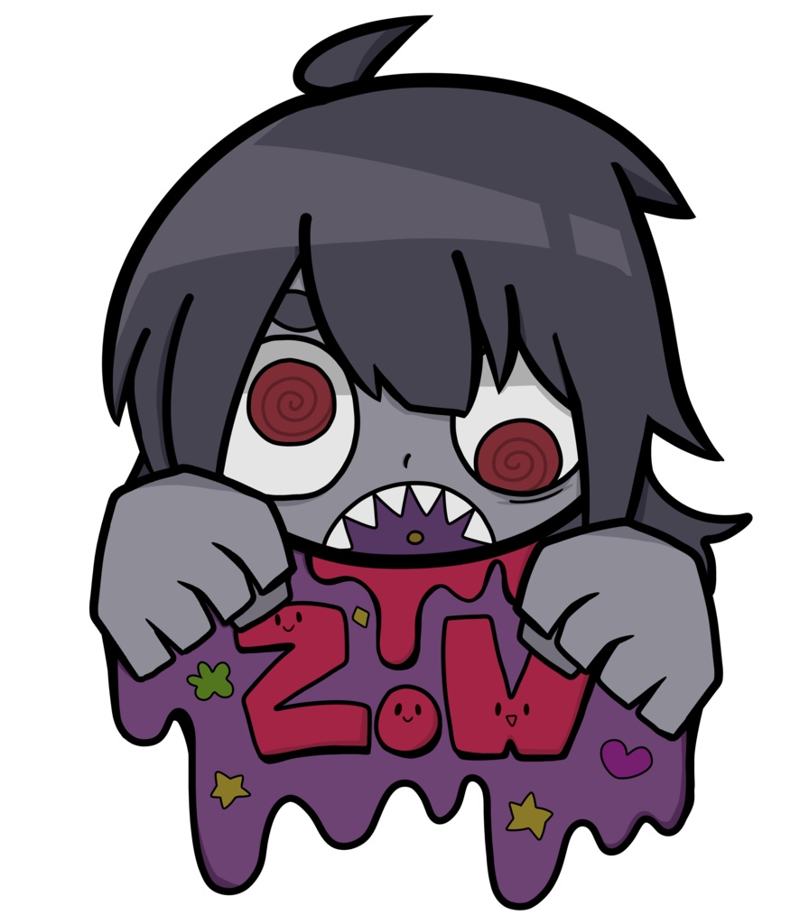 いつでも一緒!ドロドロゾンB子アクリルキーホルダー