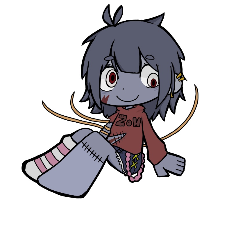 とてもかわいいゾンB子缶バッジ