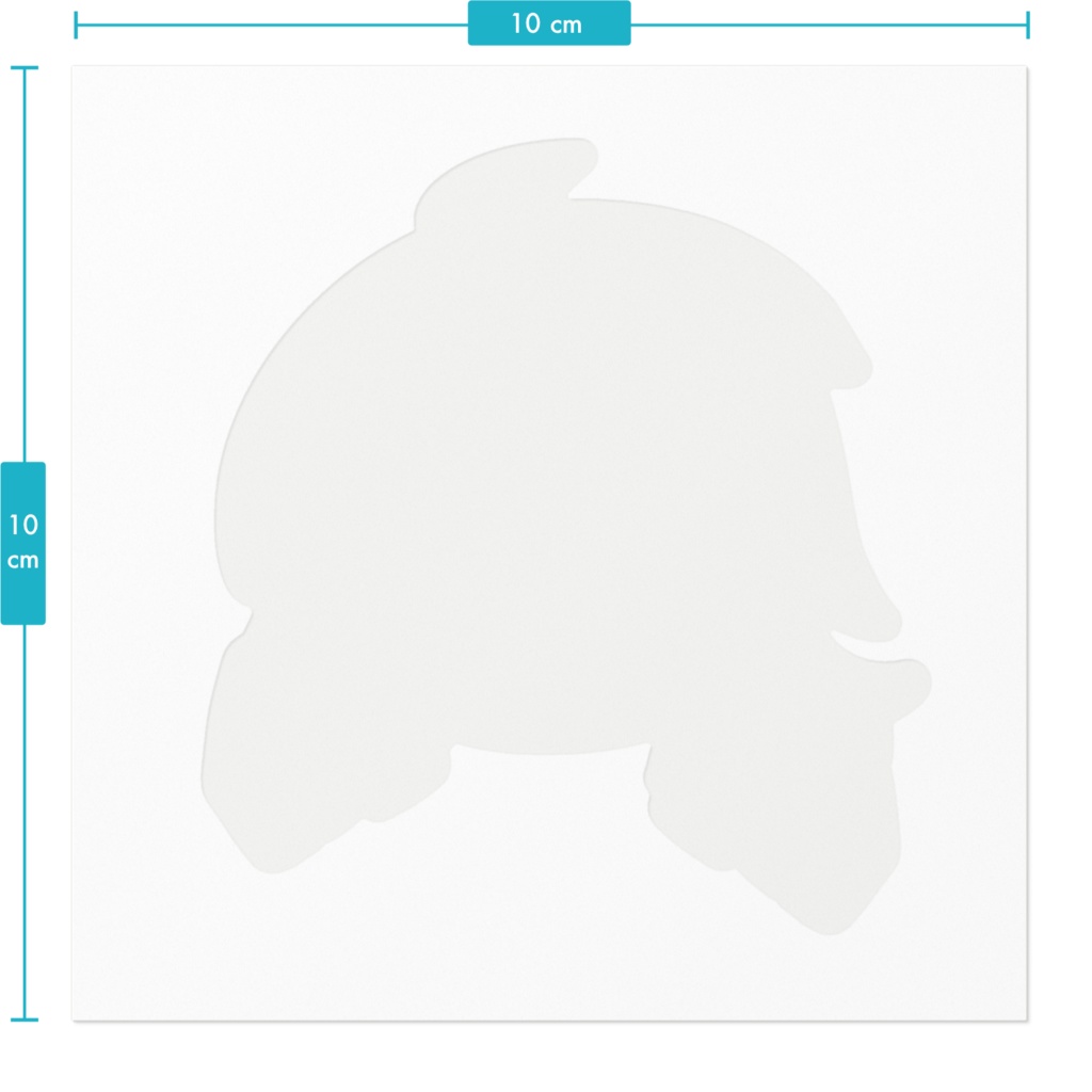 のっかりかわいいゾンB子ステッカー