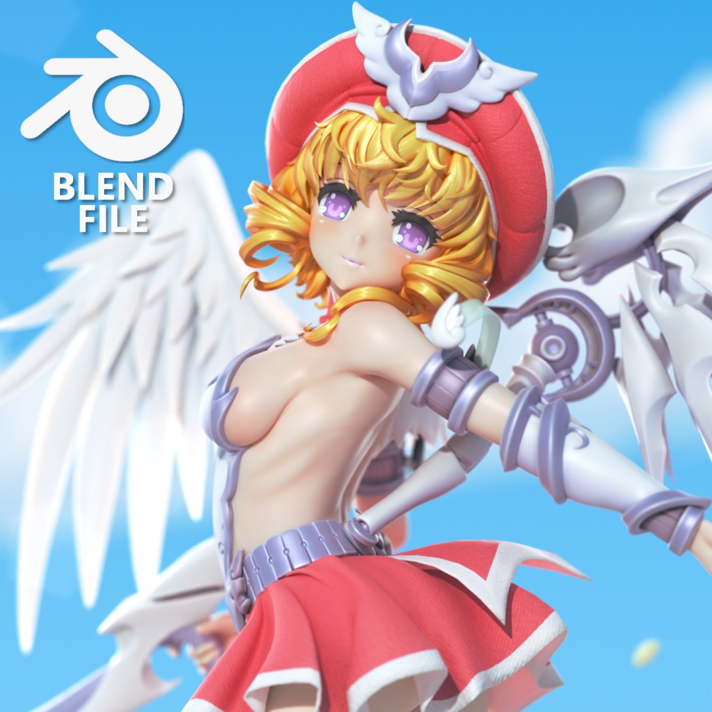 ライラ (Laila) (blend file)